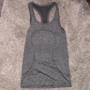 Lululemon gray swiftly tank - orangetheory limited edition